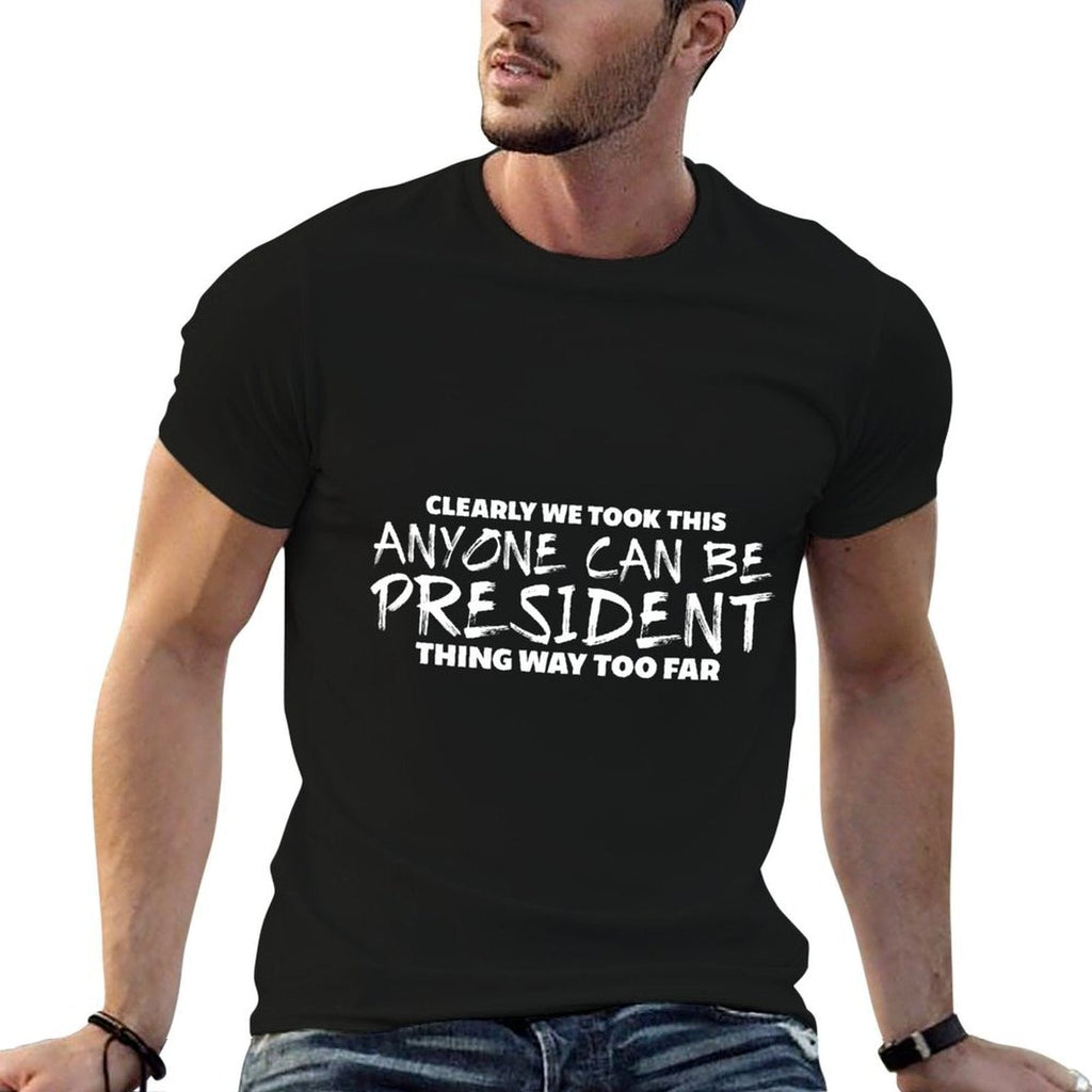 Anti Trump Hate T-shirt  Moisture-wicking T-Shirt